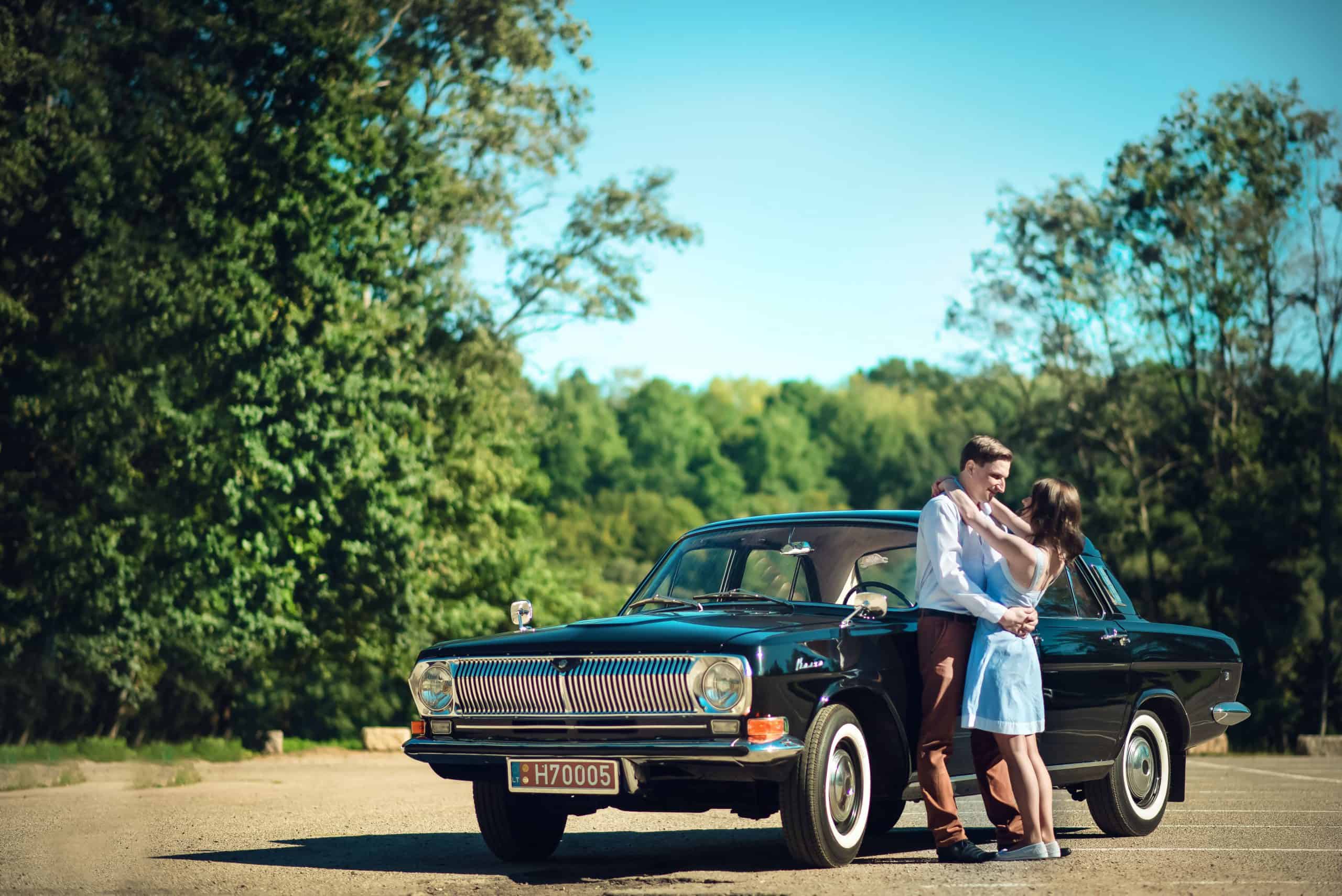 Retro cars photo sessions